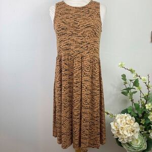 OLD NAVY * dress Jersey summer dress  Tan tie dye | Small S